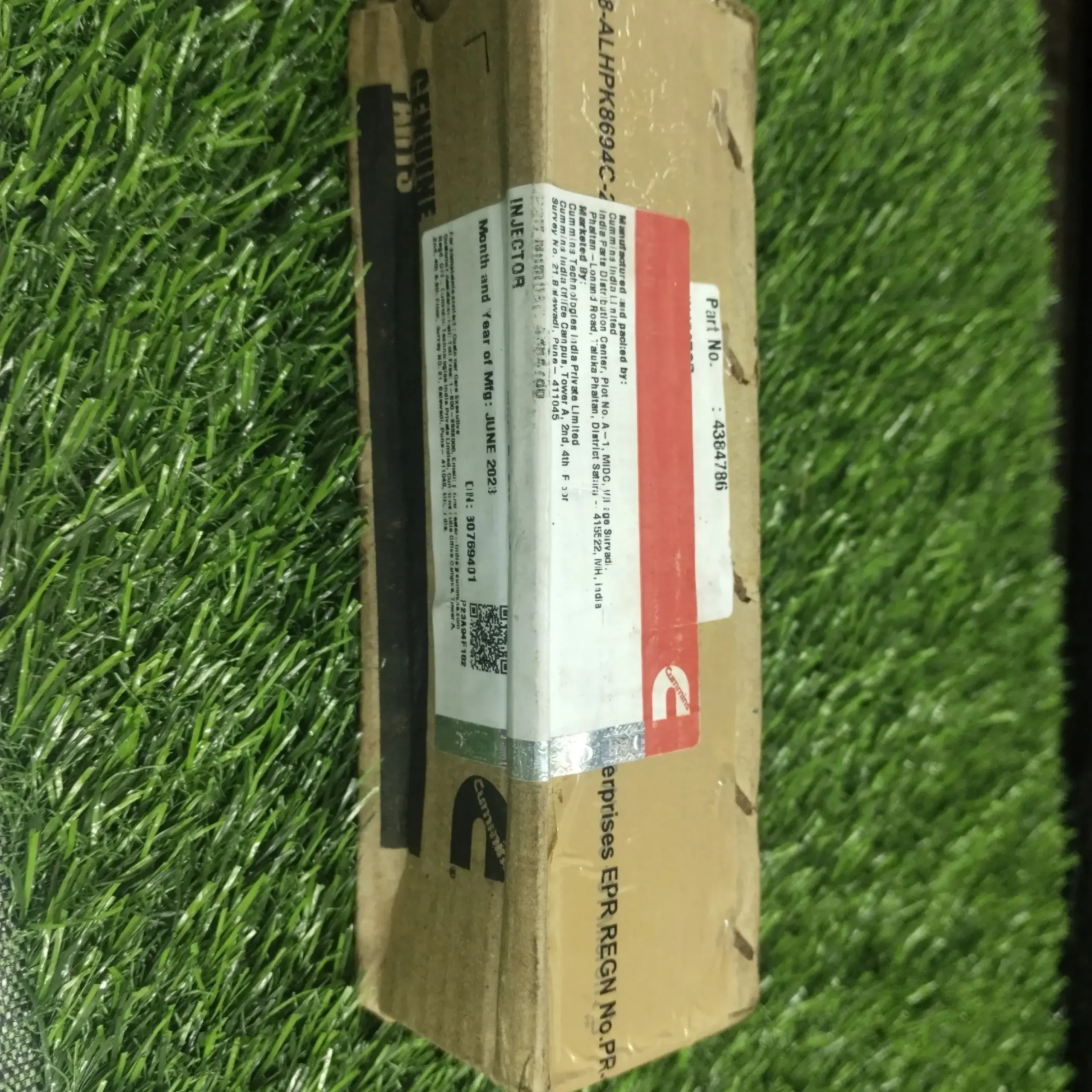 Tata Cummins Fuel Injector 4384786 – For Umbrella Series Diesel Engines 3 Tata Cummins Fuel Injector 4384786 – For Umbrella Series Diesel Engines - Image 3